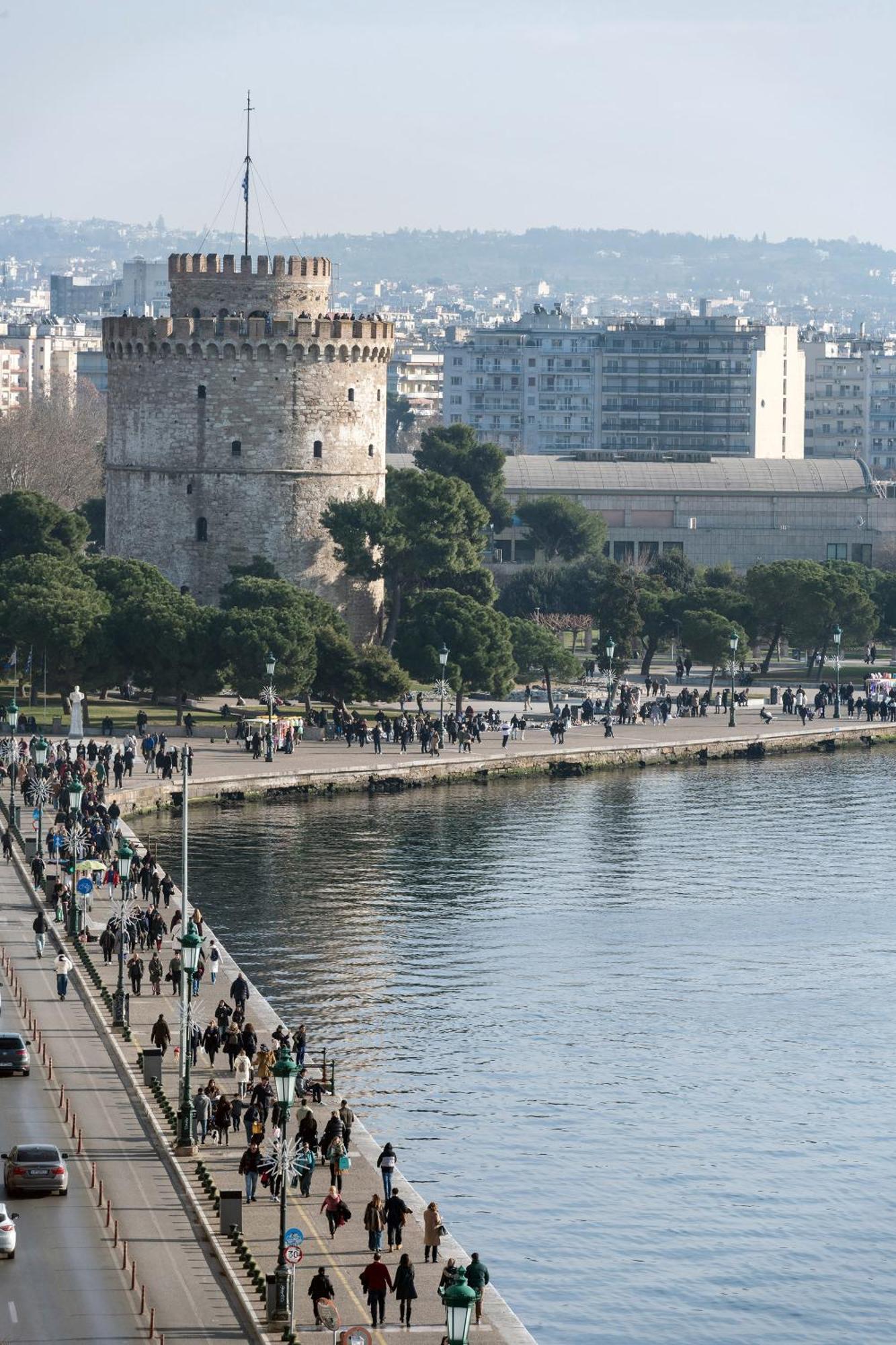 Iconic Salonica Suite Seafront Esterno foto